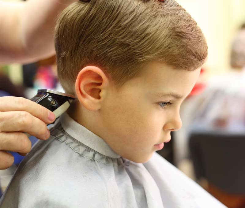 Coupe de cheveux pour enfant a Hesdin